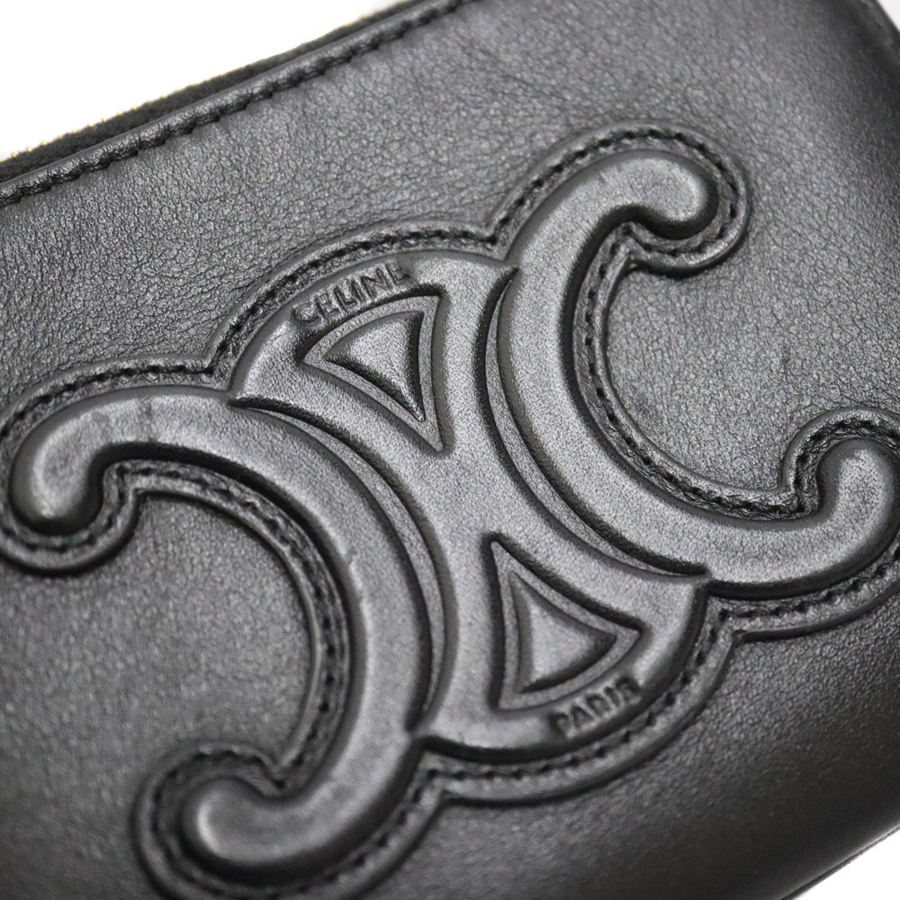 Celine Leather Wallet Black - Picture 7 of 8